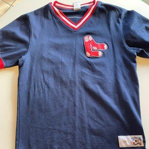 Vintage Nike Cooperstown Collection L  Boston Red-socks Carlton Fisk Jersey